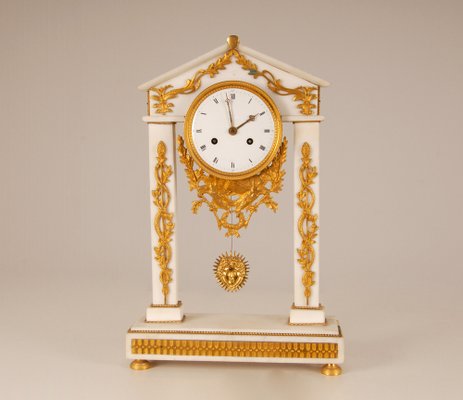 Gold Pineapple Freestanding Mantle Carriage Clock ON TREND 