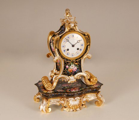 French Rococo Replica Baroque Roman Numeral Cherub Clock Clocks NEW 