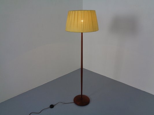 Mid Century Teak Floor Lamp Denmark, Teak Tripod Floor Lamp