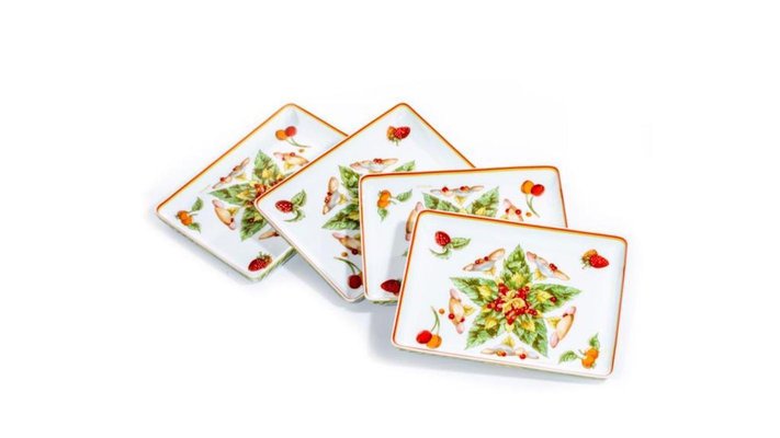 Model La Siesta Porcelain Service from Hermes, Set of 21 for sale