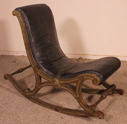 sleigh rocking chair