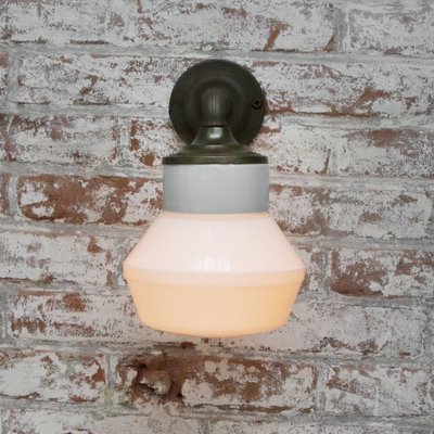 Milk glass cheap sconce vintage