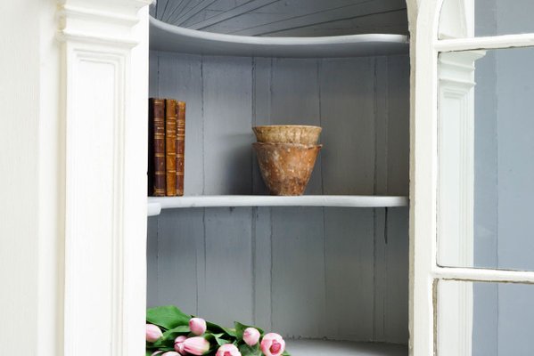 Rustic pine sales corner cabinet