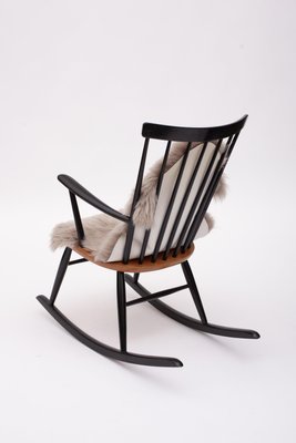 Rocking Chair By Roland Rainer For Thonet 1950s For Sale At Pamono