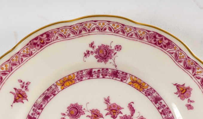 Porcelain Plates by Theodore Haviland, Set of for sale at Pamono