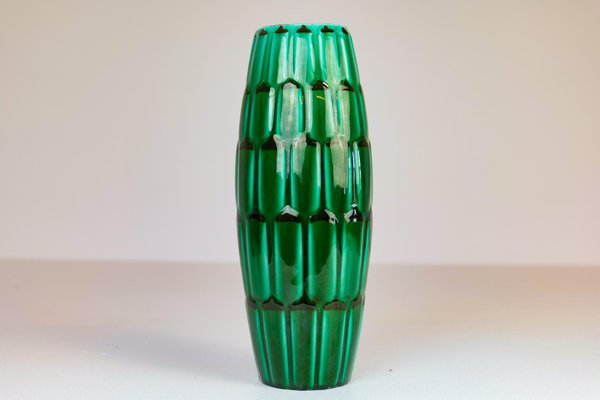 Green Ceramic Vase Large I
