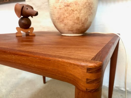 Danish Teak Side Table by H.W. Klein for Bramin, 1960s for sale at