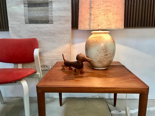 Danish Teak Side Table by H.W. Klein for Bramin, 1960s for sale at