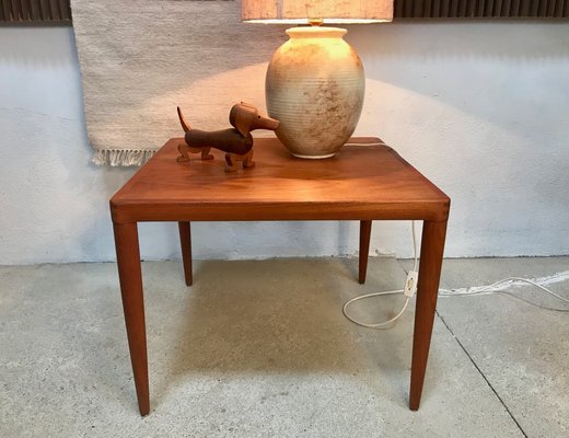 Danish Teak Side Table by H.W. Klein for Bramin, 1960s for sale at