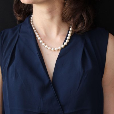 Antique French Baroque Cultured Pearl 