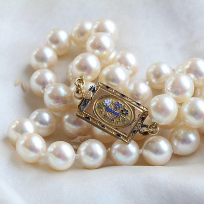 Antique French Baroque Cultured Pearl 