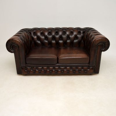 Antique Victorian Style Leather, Leather Sofa Victorian Style