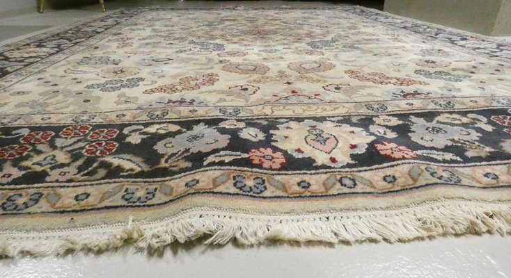 Middle Eastern Rug With Coat Of Arms, Pale Blue Chinese Rugs