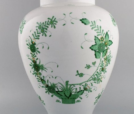 Large Chinese Bouquet Lidded Porcelain from Herend, Mid-20th for sale at Pamono