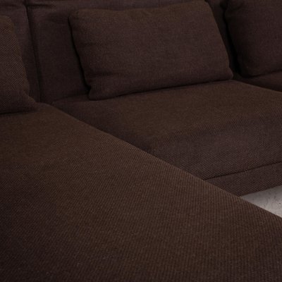 Moule Brown Fabric Sofa From Brühl Sippold For At Pamono Moule Brown Fabric Sofa From Brühl, Brown Fabric Sofa Bed