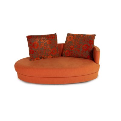 Model 4500 Orange Fabric Sofa from Rolf Benz bei Pamono