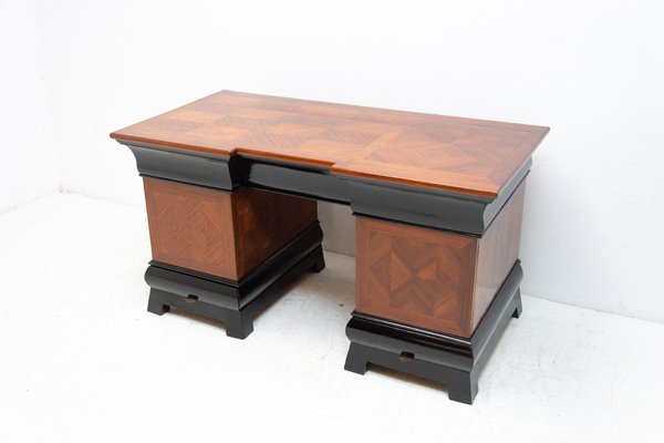 Art Deco Writing Desk Bohemia 1930s For At Pamono Art Deco Writing Desk Bohemia 1930s, Art Deco Style Writing Desk