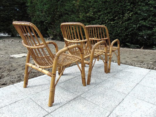4 seater 2024 bamboo garden set