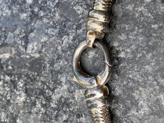 per braccialetti europei con ciondoli QueenberryGraziosa perlina in argento Sterling a forma di pitbull 