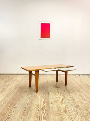 Modern teak 2024 coffee table