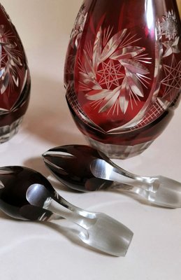 Bohemia Cut Crystal Red Wine Glasses -  Norway