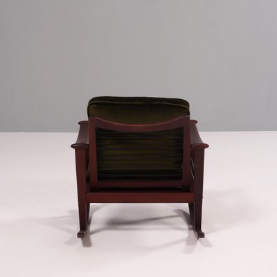 Dark green outlet rocking chair