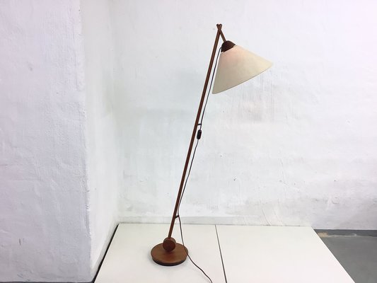Danish Teak Floor Lamp 1960s For, Danish Teak Floor Lamp