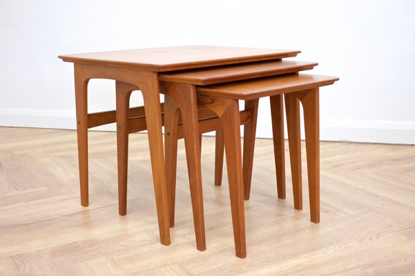 Mid century 2024 stacking tables