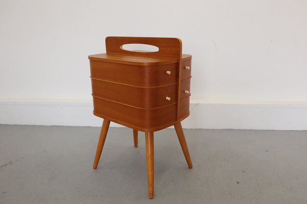 Wooden Sewing Cabinet 1960s for sale at Pamono