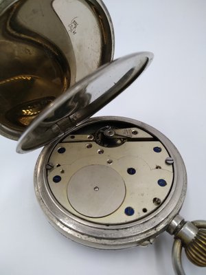 antique silver watch