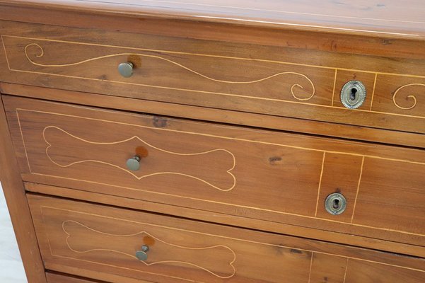 Antique Cherry Wood Chest Of Drawers, Old Cherry Wood Dresser