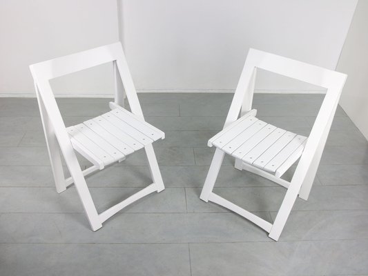 Set of Vintage Trieste Folding Chairs by Aldo Jacober for Bazzani
