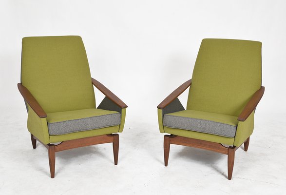 Mid Century Modern Italian Upholstered, Best Mid Century Modern Lounge Chairs