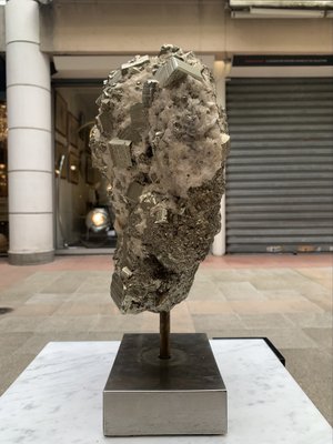 Unknown, Abstract Sculpture, 1980, Pyrite for sale at Pamono