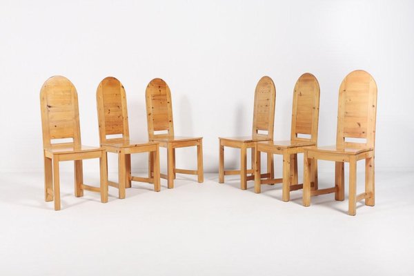 Solid on sale pine chairs