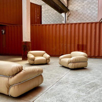 Sesann Sofa Von Gianfranco Frattini Fur Cassina 1972 Bei Pamono Kaufen