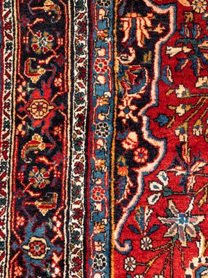 Tapis Ancien Années 60 – 100% Laine – Multicolore – Intérieur