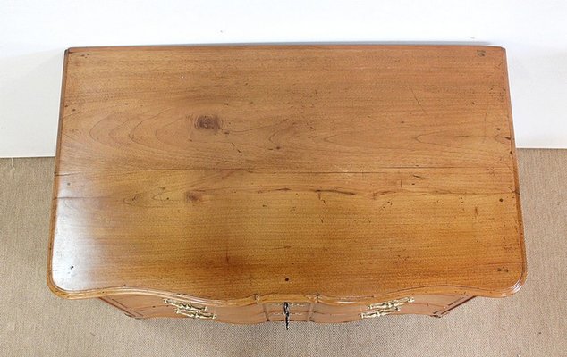BAÏTA - Commode Capucine Jaune Ocre et Effet chêne 78cm