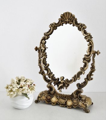 Bronze dressing table mirror Clearance