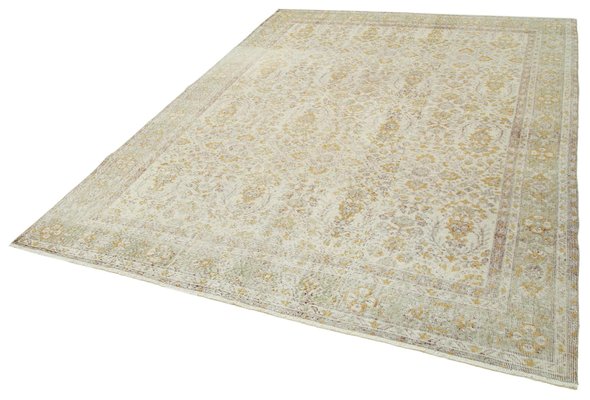 Beige Turkish Vintage Area Rug For, Pier One Area Rugs