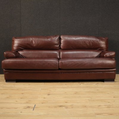 Large Leather Sofa 1980s For At, Leather Sofa Tampa
