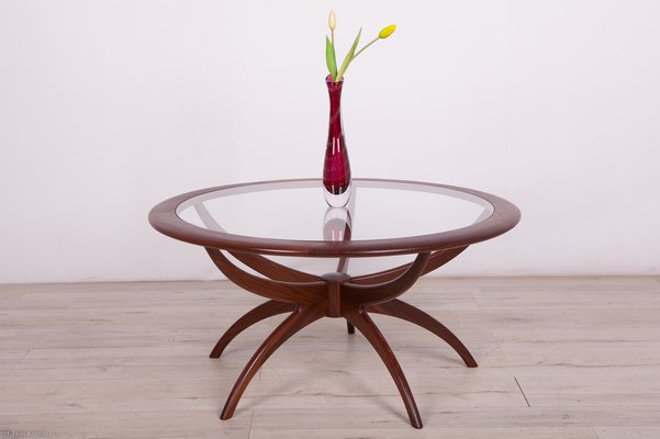 G plan round glass coffee table best sale