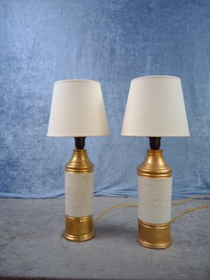 B 052 Table Lamps By Bitossi For, Vintage Table Lamp Parts