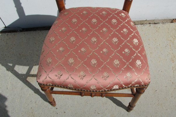 Antique cherry sale dining chairs