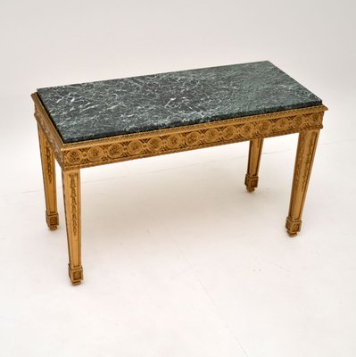 Antique French Gilt Wood Coffee Table, Coffee Tables Antique Style
