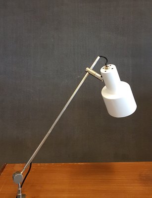 Desk Or Table Clamp Lamp By Tito Agnoli, Luxo Lamp Table Clamp