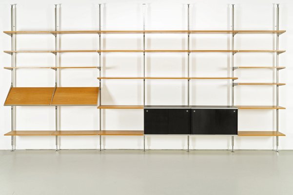 Css Shelving System By George Nelson, Floor To Ceiling Shelving System