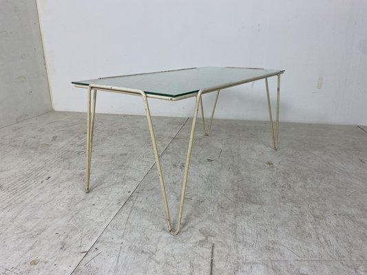 Vintage Modern Coffee Table with Hairpin Legs 1950s for sale at