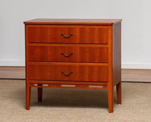 Small Teak Three Drawers Dresser, Small Dresser Or Chest Of Drawers