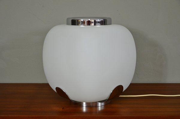 Enrico Tronconi Italy 1970s, Illuminated Globe Table Lamp Shades Only